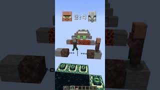 Pillager Chase vs Saving Villager meme shorts minecraft [upl. by Zindman540]