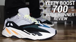 ADIDAS YEEZY BOOST 700 WAVE RUNNER REVIEW [upl. by Ahsoyem]