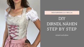 Dirndl nähen [upl. by Iznik]