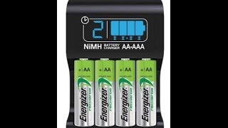 Energizer CHP42US Battery Smart Charger [upl. by Charmian606]