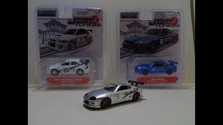 Jada JDM Tuners Supra R34 GTR and Lancer Evo [upl. by Neryt]