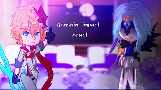 ❤️✨ Fatui Harbingers React to TheoriesAether Pt1  Gacha Club  Genshin Impact [upl. by Zephan83]