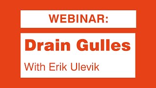 Firesafe Webinar Drain Gullies with Erik Ulevik [upl. by Aggi845]