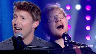 Ed Sheeran  James Blunt quotSacrificequot Elton John 2017 [upl. by Osnofledi]