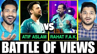 Atif Aslam vs Rahat Fateh Ali Khan  Battle Of 10 Most Viewed Songs On YouTube [upl. by Amerak]