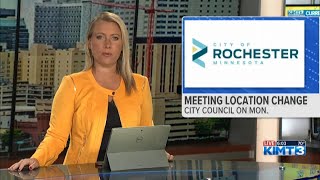 Rochester City Council is changing Mondays meeting location [upl. by Aitnyc]