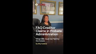 Creditor Claims in Probate Administration Answered [upl. by Ettennej644]