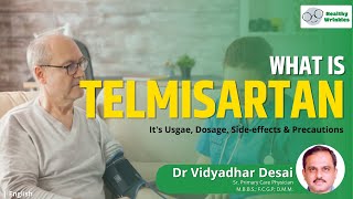 What is Telmisartan Its usage dosage sideeffects amp precautions  Know your medicines  English [upl. by Annaer]