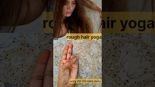 Acupressure point for hair rough hair grey hair hair growth 🙏yoga youtube shorts shortfeed [upl. by Keely786]