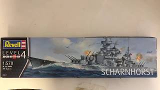 Revell Scharnhorst build [upl. by Anwahsat]