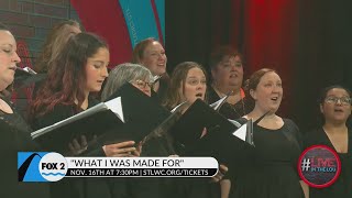 St Louis Women’s Chorale hosts ‘What Was I Made For’ concert this weekend Part 2 [upl. by Katy]