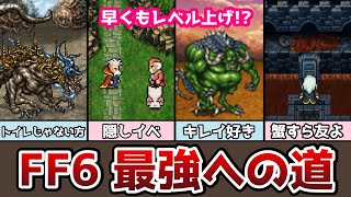 FF6 【最強育成】ついにレベル上げ解禁！ 5 世界崩壊前の総仕上げ ファルコン入手まで ピクセルリマスター ゆっくり解説 ファイナルファンタジー6 FINAL FANTASY VI [upl. by Scevo]