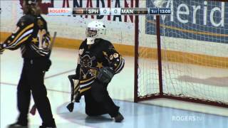 2016 Canadian Broomball Championships  Round Robin Quebec Sphinx vs Manitoba Bisons [upl. by Barcroft]