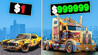 1 to 1000000 Transformer in GTA 5 [upl. by Marjory107]