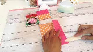 6x6 Paper  Double Pocket Fold with Quick and Easy TUTORIAL [upl. by Barcellona780]