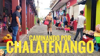 CAMINANDO POR EL HERMOSO CENTRO DE CHALATENANGO  EL SALVADOR 🇸🇻 [upl. by Ttezil452]