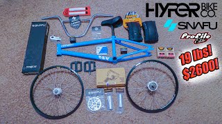 My Last Custom Bmx Bike Build 2024 Titanium Parts [upl. by Nagear]