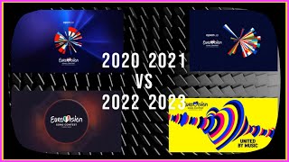 ESC battle 2020 vs 2021 vs 2022 vs 2023 [upl. by Ahtiekal]