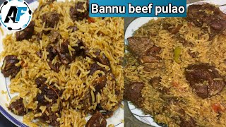 Bannu beef pulao [upl. by Yggep]