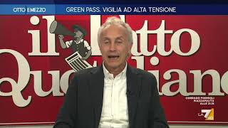 Green pass obbligatorio lallarme di Marco Travaglio quotCi saranno grandi problemi Ne valeva [upl. by Cammy489]