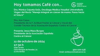 Hoy tomamos Café con… Dra Mónica Cejuela Solís [upl. by Antonie]