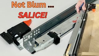 A Better Drawer Slide  How to Install SALICE F70 Undermount Drawer Slides [upl. by Ojiram]