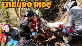 Enduro Ride At Dirttemple  Practice Gardai Race ko lagi [upl. by Nednil26]