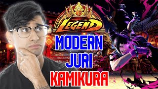 Modern Legend Juri KamiKura LOVES Drive Rush Medium Punch  Street Fighter 6 [upl. by Eidaj365]