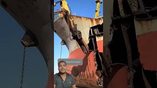 Scrap boat shiprecycling shipbuilding construction shortvideo viralvideo funny shorstviral [upl. by Ahsatsana995]