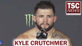 Bellator 260 Post Fight Kyle Crutchmer on Beating Levan Chokheli [upl. by Grayce620]