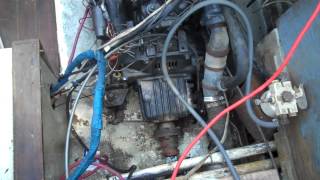 Yanmar 2QM 15 diesel sailboat engine Yanmar 2QM 15mp4 [upl. by Anwahsat371]