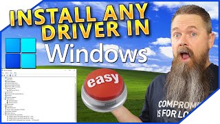 Install Any Driver in Windows Easily [upl. by Cibis]