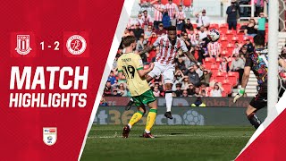 Stoke City 12 Bristol City  Highlights [upl. by Leuqar]