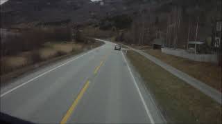 Driving from Oslo to Trondheim on E6 Part 3 of 4 på E6 [upl. by Burrill]