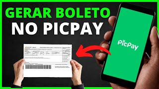 COMO GERAR BOLETO NO PICPAY PARA OUTRA PESSOA [upl. by Yrrah]