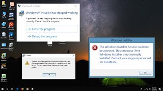 How to Fix All Windows Installer Not Working Errors [upl. by Idnahc972]