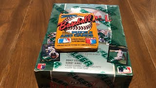 Fresh Box Alert Hits fleerbaseball donrussbaseball RandRcollectibles [upl. by Arsuy]