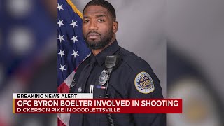 TBI investigating after crash leads to officerinvolved shooting in Goodlettsville [upl. by Willin]