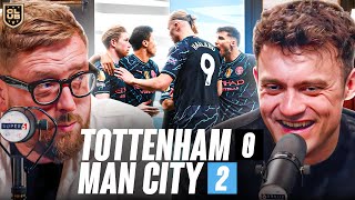 Buvey BUZZING As City Take HUGE Step Towards Title  Tottenham 02 Man City [upl. by Baron]