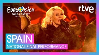 Nebulossa  ZORRA  Spain 🇪🇸  National Final Performance  Eurovision 2024 [upl. by Melamie738]