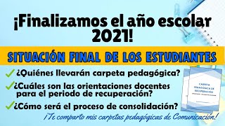 CARPETA PEDAGÓGICA DE RECUPERACIÓN  ORIENTACIONES PARA DOCENTES  PROMOCIÓN GUIADA 2022 [upl. by Edris836]