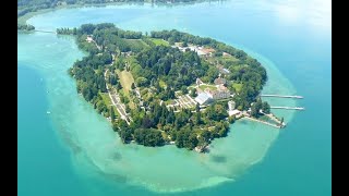 Gezmeler amp Travel İnsel Meinau  Ada Meinau Bodensee Konstanz Schweiz  İsviçre Almanya [upl. by Ayel]