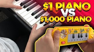 1 Piano vs 1000 Piano Challenge [upl. by Vedetta]