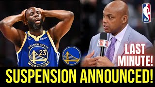 SHOCKED THE NBA WARRIORS FANS ARE PANICKED BIG PUNISHMENT FOR DRAYMOND GREEN GOLDEN STATE NEWS [upl. by Retla]