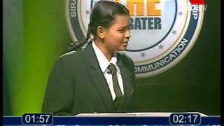 The Debater  1st Round  Rathnavali Balika Vidyalaya Gampaha [upl. by Hali619]