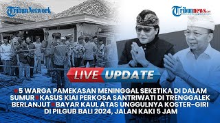 🔴LIVE 5 Warga Pamekasan Meninggal Seketika dalam Sumur Kasus Kai Cabuli Santriwati di Trenggalek [upl. by Enisamoht226]