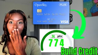 Best Credit Card To Build Credit  No Credit Check  OpenSky Plus Secured Credit Card  Rickita [upl. by Issej]