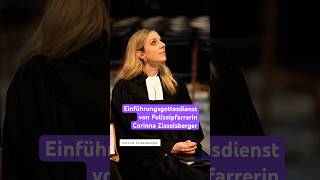 Einführungsgottesdienst von Polizeipfarrerin Corinna Zisselsberge [upl. by Noli506]