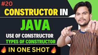 Constructors in Java  Use of Constructors  Types of Constructors with example Hindi [upl. by Anuahc]