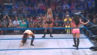 TNA Impact Wrestling 090612  Tara vs Gail Kim [upl. by Aihsoek]